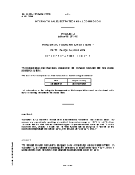 IEC 61400-1:2019/ISH1:2025