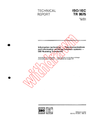 ISO/IEC TR 9575:1990