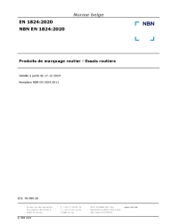 NBN EN 1824:2020