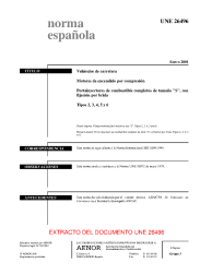 UNE 26496:2001 (R2021)