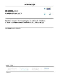 NBN EN 16863:2023