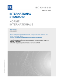 IEC 62841-2-21:2017/AMD1:2024