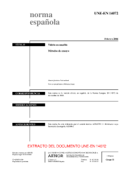 UNE-EN 14072:2004 (R2019)