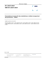 NBN EN 12927:2019