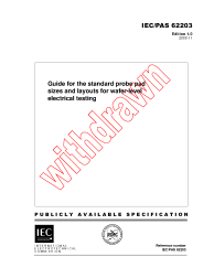 IEC PAS 62203:2000