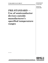 PD IEC/PAS 62240:2001
