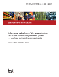 BS ISO/IEC/IEEE 8802-21-1:2018