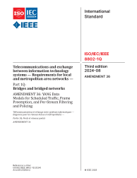 ISO/IEC/IEEE 8802-1Q:2024/AMD36:2025