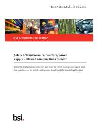 BS EN IEC 61558-2-16:2025