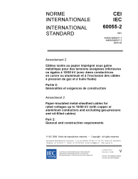 IEC 60055-2:1981/AMD2:2005