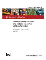 PD IEC/TR 61850-90-4:2013