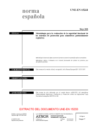 UNE-EN 15233:2008 (R2017)