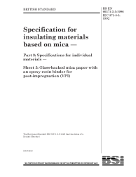 BS EN 60371-3-5:1996