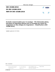 NBN EN ISO 19288:2016