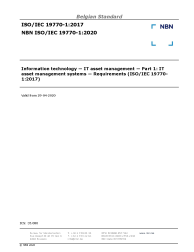 NBN ISO/IEC 19770-1:2020