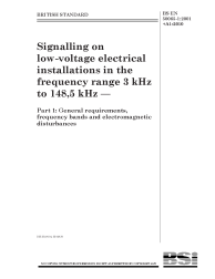 BS EN 50065-1:2001+A1:2010