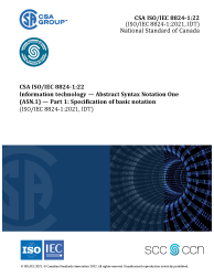 CSA ISO/IEC 8824-1:22