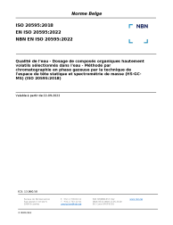 NBN EN ISO 20595:2022
