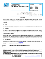 SAE AMS 4761C:2021-09-01