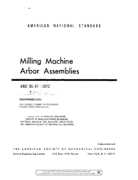 ASME B5.47-1972 (R2013-W-CPRT) - W CPRT