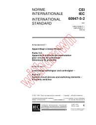 IEC 60947-5-2:1997/AMD1:1999