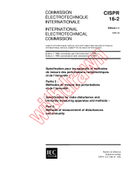 CISPR 16-2:1996+AMD1:1999 Consolidated