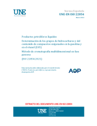 UNE-EN ISO 22854:2022