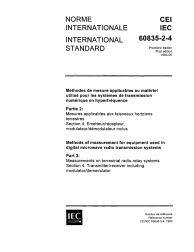 IEC 60835-2-4:1993