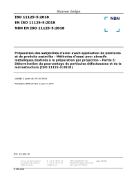 NBN EN ISO 11125-5:2018