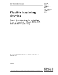 BS EN 60684-3-145 to 147:2001