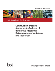 PD CEN/TS 16516:2013