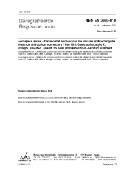 NBN EN 3660-010:2010