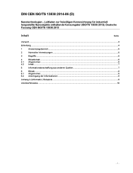 DIN CEN ISO/TS 13830*DIN SPEC 52405:2014-06