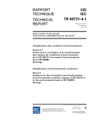 IEC TR 60721-4-1:2001