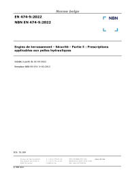 NBN EN 474-5:2022