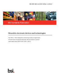 BS EN IEC 63203-406-1:2022