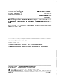 NBN EN 22768-1:1993