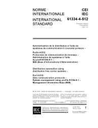 IEC 61334-4-512:2001