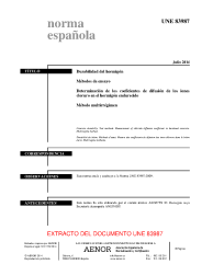 UNE 83987:2014