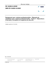 NBN EN 16282-6:2020