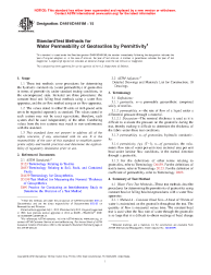 ASTM D4491/D4491M-15