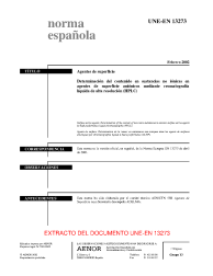 UNE-EN 13273:2002 (R2015)