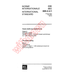 IEC 60695-2-4/1:1991