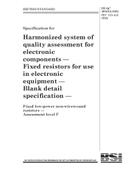 BS QC 400102:1992