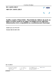 NBN EN 14691:2017