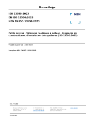NBN EN ISO 13590:2023