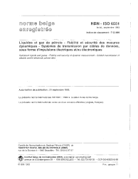 NBN ISO 6551:1993