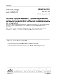 NBN EN 15000:2009