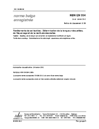 NBN EN 994:2012