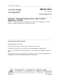NBN EN 1993-5:2007